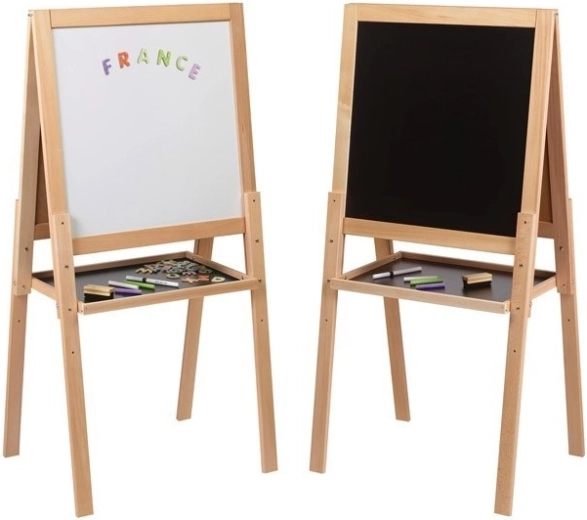 Jeujura lavagna multifunzione in legno 54 × 54 cm