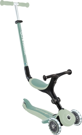 Globber GO•UP Active Lights Ecologic 3in1 color pistacchio