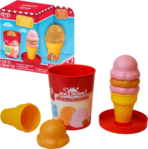 Set di gelato in vaschetta Algida Casdon (fragola e caramello)