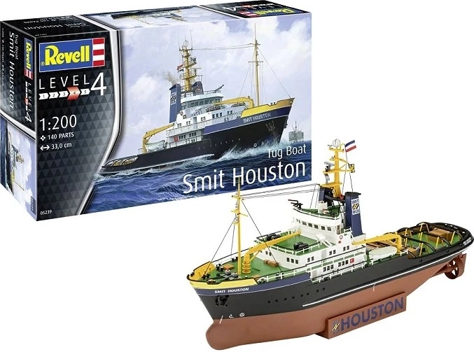 Modello in plastica della nave Smit Houston 1:200