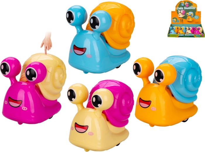 Lumaca mobile 9 cm – giocattolo divertente per bambini dai 3 anni