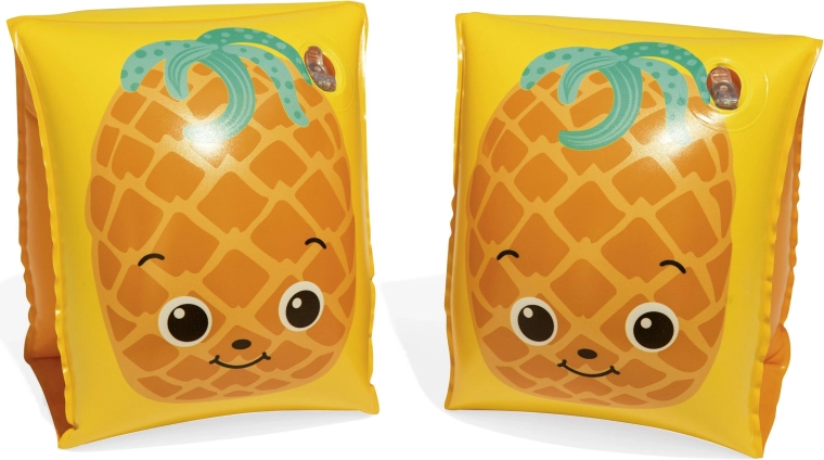 Braccioli gonfiabili Bestway per nuoto frutta 23 × 15 cm gialli