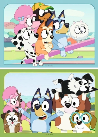 Puzzle Bluey Ravensburger al parco giochi