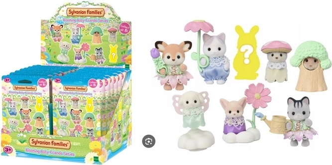Sylvanian Families sacchetto misterioso cuccioli di primavera - 1 pezzo