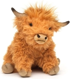 Mucca di peluche (Highland) eco-friendly 20 cm - 1 pezzo