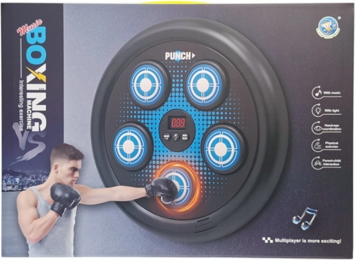 Pannello interattivo per allenamento di boxe con luce e suono