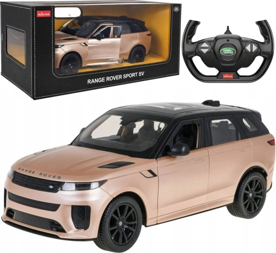 Rastar RC RANGE ROVER SPORT SV 1:14 modello dorato radiocomandato