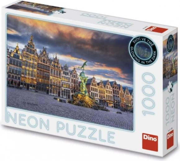 Puzzle al neon Tempesta su Anversa 1000 pezzi