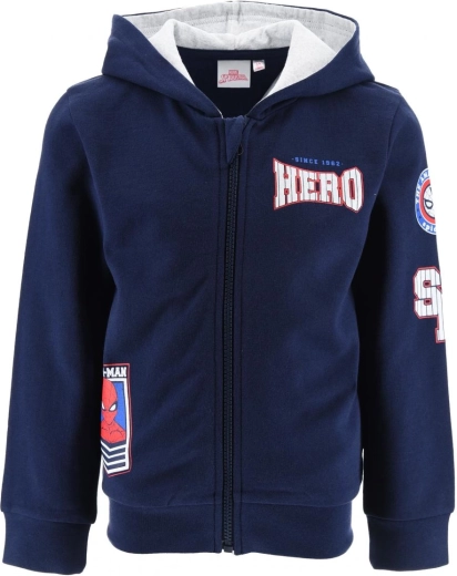 Felpa da ragazzo Spider-Man con cappuccio