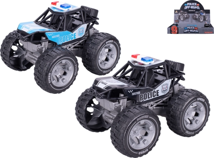 Auto della polizia a retrocarica 13 cm