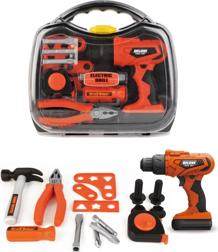 Set di attrezzi per bambini PLEJO in valigetta