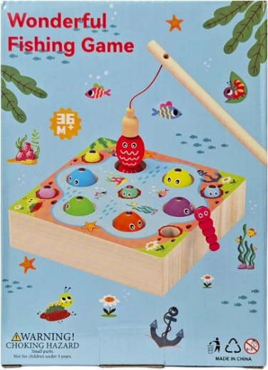 Gioco in legno pesci – pesca magnetica