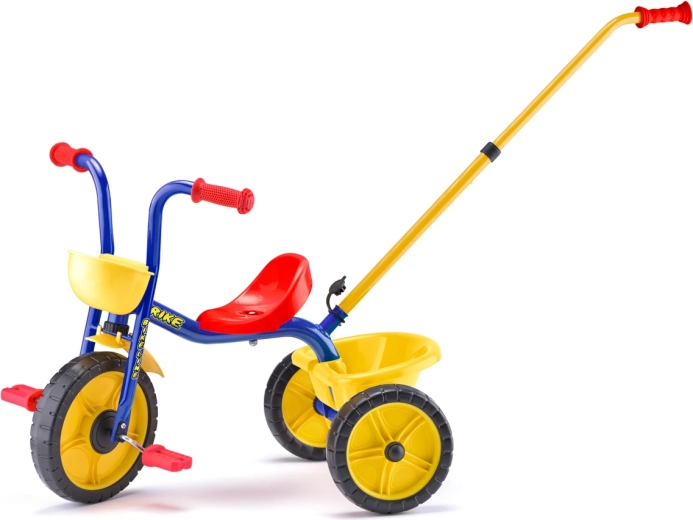 Triciclo per bambini Baby Trike con asta di guida