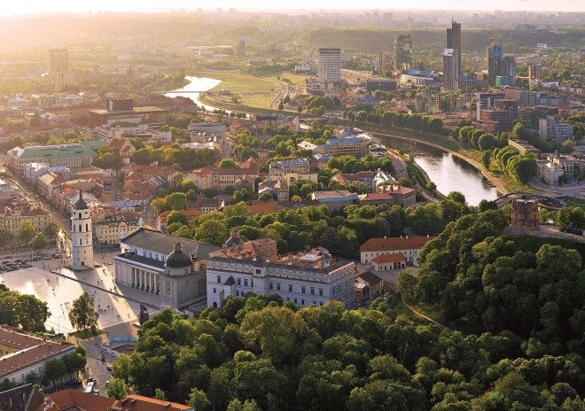Puzzle Vilnius, Lituania 1000 pezzi