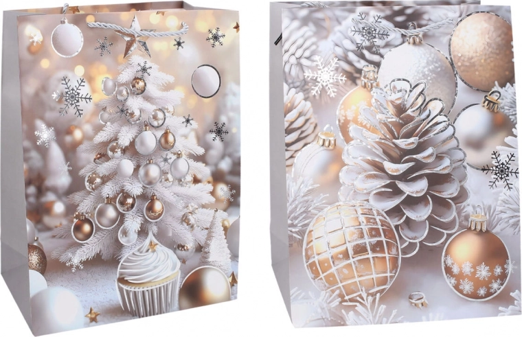 Busta regalo XL 40 × 55 × 15 cm Natale