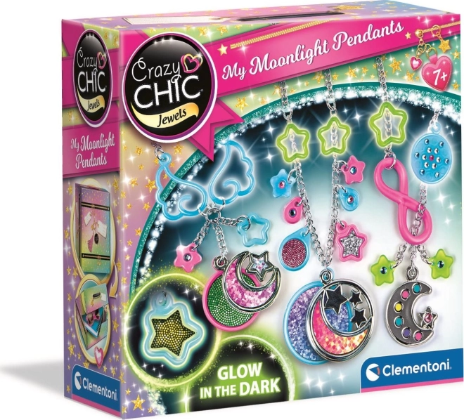CLEMENTONI Crazy Chic I miei ciondoli con luce lunare