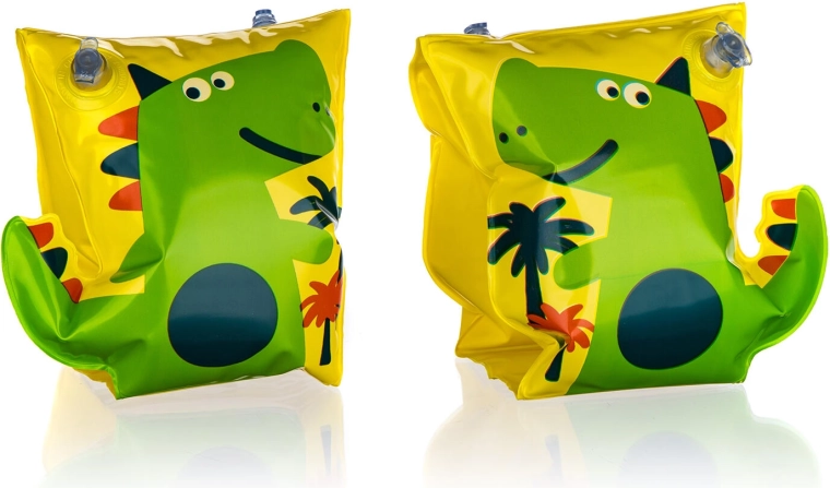 Braccioli gonfiabili per bambini con dinosauro 23 × 19 cm
