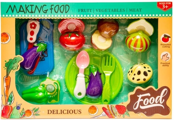 Set di verdure da tagliare con accessori - 1 pezzo