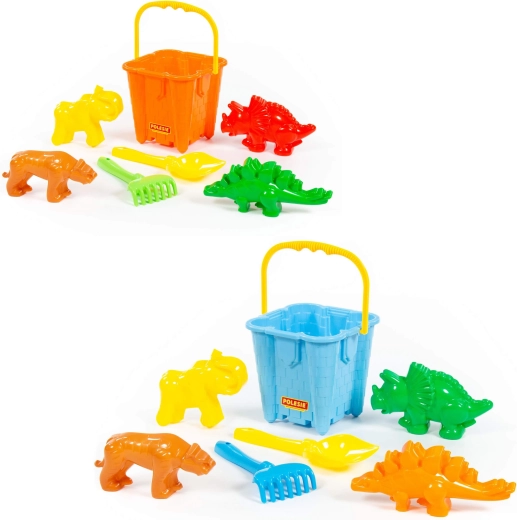 Set da spiaggia per bambini castello - 7 pezzi