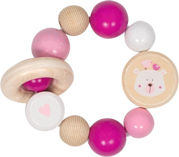 Goki anello tattile elastico con orso polare - 1 pezzo