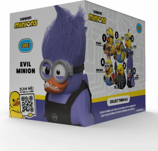 Anatra da collezione TUBBZ Minions purple - 1 pezzo