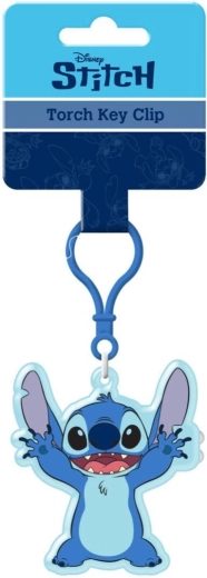Portachiavi Disney Lilo e Stitch con luce LED