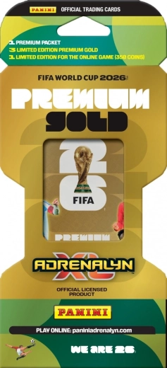 Carte da collezione PANINI FIFA World Cup 2026 Blister Gold