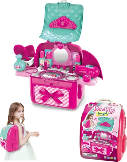 Set cosmetico per bambine in zainetto