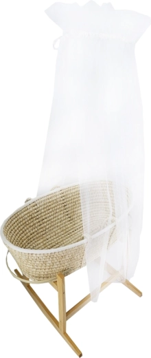 EKO baldacchino per lettino trasparente bianco 150 × 300 cm