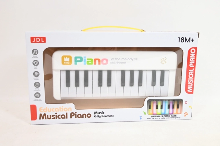 Tastiera musicale per bambini a batterie in 2 varianti di colore - 1 pezzo