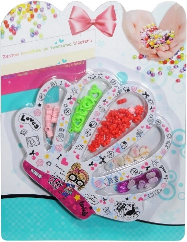 Set di perline con cordoncini per realizzare braccialetti