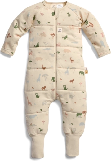 Tutina da notte in cotone biologico ergoPouch Onesie Savannah 6–12 mesi, 2,5 TOG