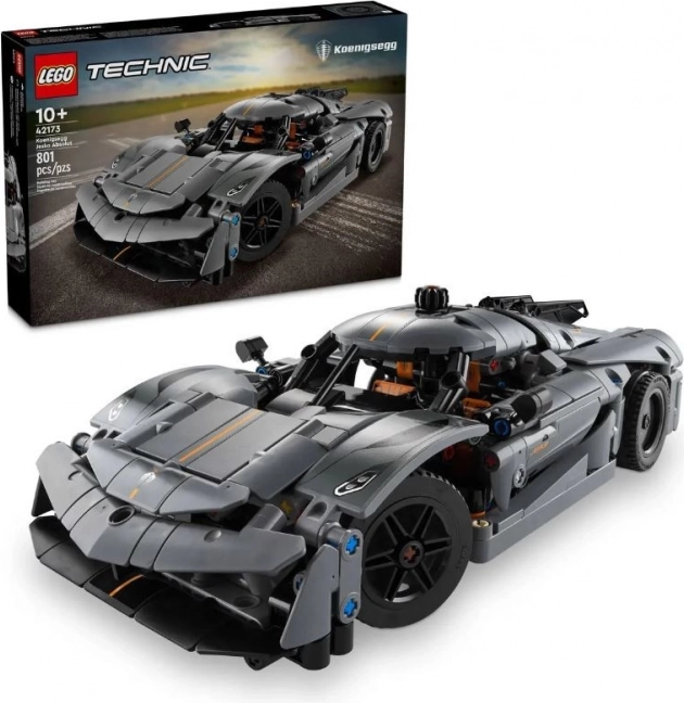 Technic Koenigsegg Jesko Absolut – hypercar grigio per bambini dai 10 anni