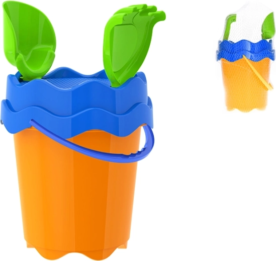 Set per sabbia arancione 17 cm