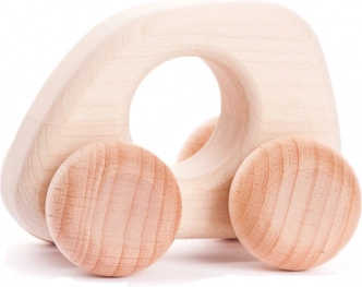 Bajo mini auto in legno per bambini