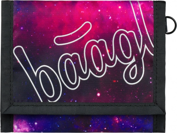 Portafoglio Baagl Galaxy viola