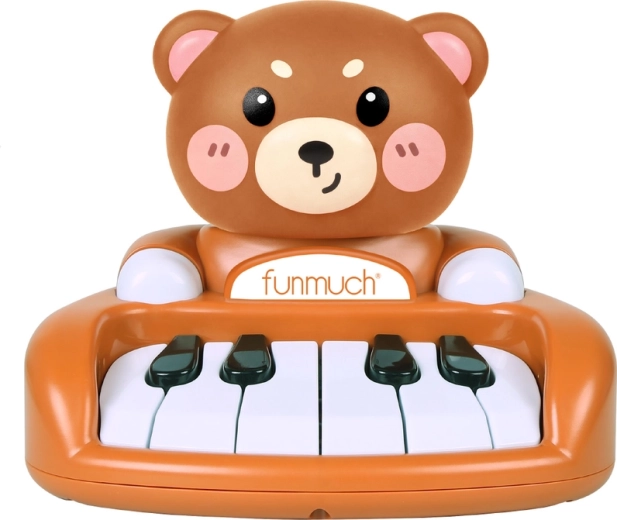 Pianoforte per bambini Chipolino Teddy Bear