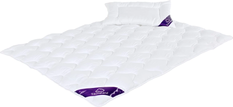 Träumeland set piumino e cuscino Märchenweich 100 × 135 cm + 40 × 60 cm