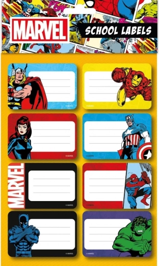 Set scolastico Marvel adesivi budget