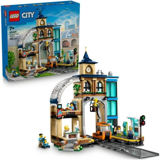 lego city stazione ferroviaria centrale