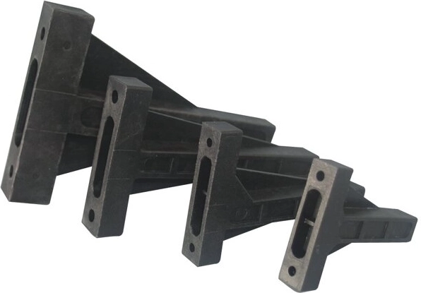 Supporto motore JAMARA da 3 cc in plastica nera