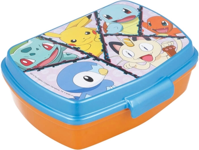 Portamerenda Stor Pokémon 750 ml arancione‑blu