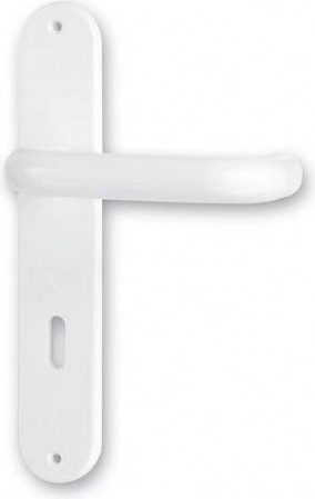 Maniglia per porta Standard 72, plastica bianca