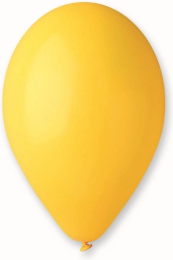 Palloncini pastello 25 cm – giallo scuro