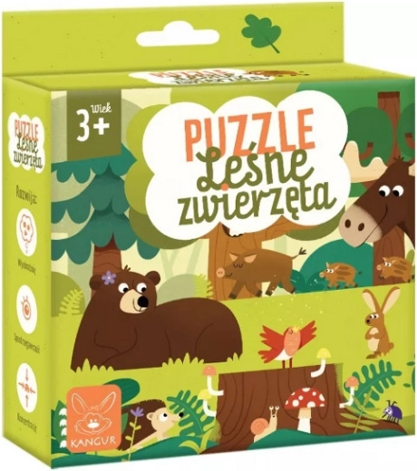 Puzzle animali della foresta