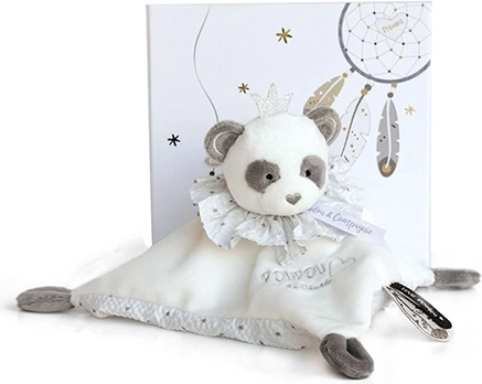 Set regalo - copertina coccola in peluche panda