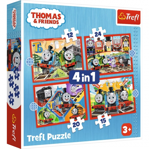Puzzle 4v1 Coraggioso Tommaso, Tommaso e amici