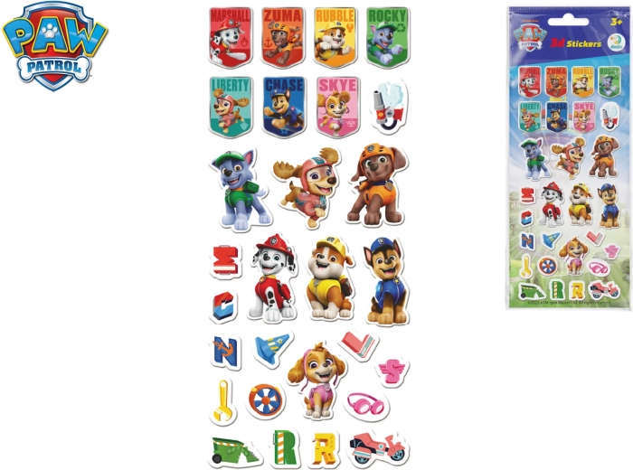 Set di adesivi 3D Paw Patrol