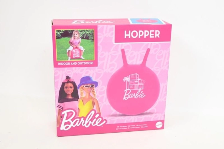 Palla saltellante Barbie 50 cm con maniglie