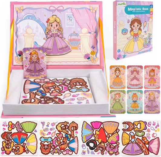 Puzzle magnetico per vestire la principessa